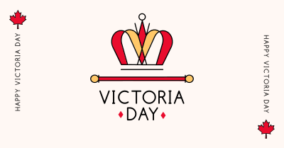 Victoria Day Crown Facebook ad Image Preview