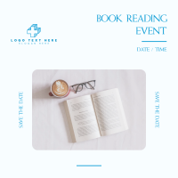 Book Launch Party Instagram Post Design