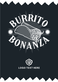 Burrito Bonanza Poster Design