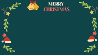 Fun Christmas Zoom Background Image Preview