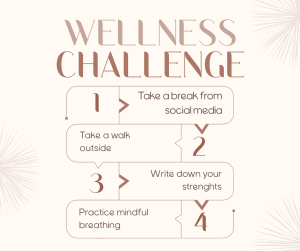 The Wellness Challenge Facebook post Image Preview