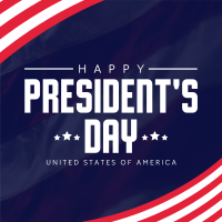 Presidents Day USA Instagram Post Design