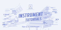 Music Instruments Tutorial Twitter post Image Preview