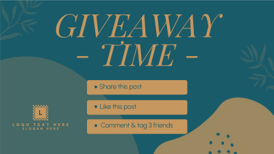 Organic Leaves Giveaway Mechanics Facebook event cover Image Preview