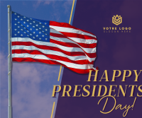 Presidents Day Celebration Facebook Post Design
