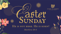 Easter Floral Facebook event cover Image Preview