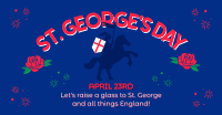England St George Day Facebook ad Image Preview