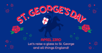 England St George Day Facebook Ad Image Preview