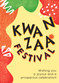 Kwanzaa Festival Greeting Poster Image Preview