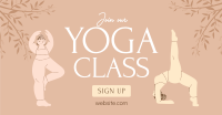 Zen Yoga Class Facebook Ad Design