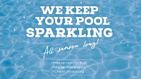 Sparkling Pool Services Animation Design