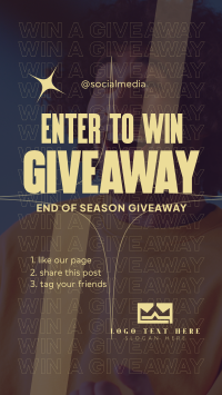 Enter Giveaway Instagram story Image Preview
