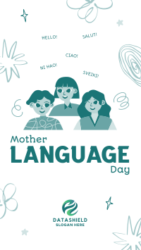 Mother Language Celebration Instagram Story Design