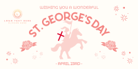 England St George Day Twitter Post Preview