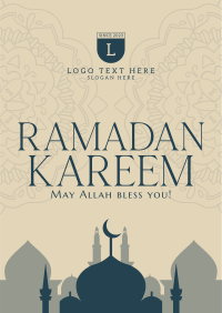 Blessed Ramadan Poster Image Preview