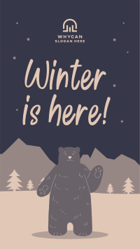 Polar Winter Instagram Story Design