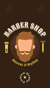 Premium Barber Facebook story Image Preview