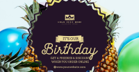 Birthday Facebook ad Image Preview