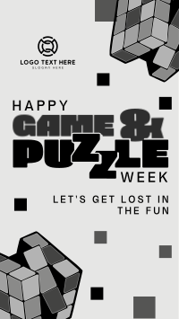 Fun Colorful Puzzle Greeting Instagram Story Preview
