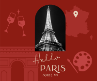 Paris Holiday Travel  Facebook Post Image Preview