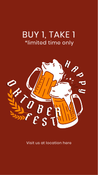 Oktoberfest Celebration Instagram reel Image Preview