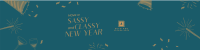 Sassy New Year Spirit LinkedIn banner Image Preview
