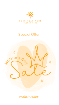 Super Moms Sale TikTok Video Design