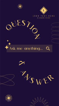 Minimalist Q&A Facebook story Image Preview