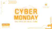 Virtual Monday Shopping  Facebook event cover Image Preview