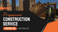 Quality Construction Work Animation Design