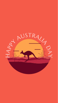 Australia Landscape Facebook Story Design