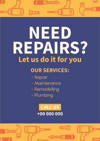 Home Repair Need Help Poster Image Preview