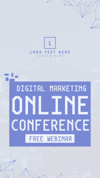 Digital Marketing Conference Instagram story Image Preview