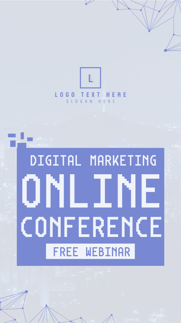 Digital Marketing Conference Instagram Story Design Image Preview