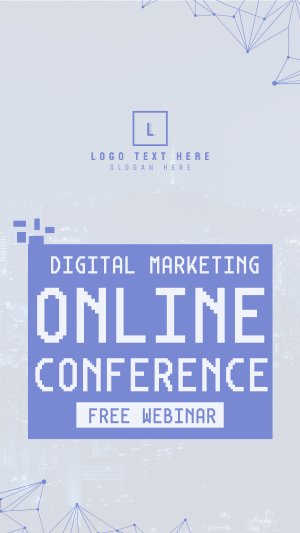 Digital Marketing Conference Instagram story Image Preview
