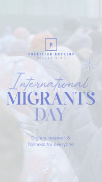 International Migrants Day TikTok Video Image Preview