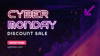 Futuristic Sale Facebook event cover Image Preview