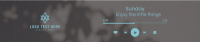 Sunday Music Quote SoundCloud Banner Preview