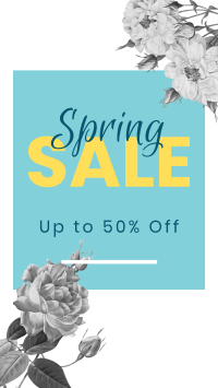 Spring Sale Facebook story Image Preview