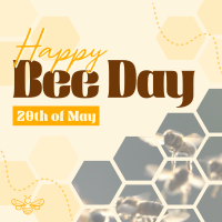 Happy Bee Day Instagram post Image Preview