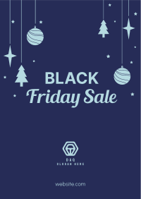 Black Friday Christmas Poster Image Preview