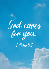 God Cares Flyer Image Preview