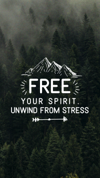 Free Your Spirit Instagram story Image Preview