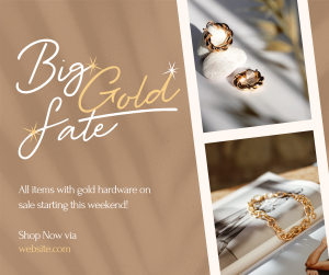 Big Gold Sale Facebook post Image Preview