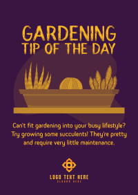 Gardening Tips Poster Image Preview