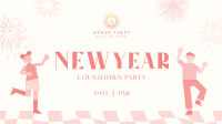 Dance Party Countdown Facebook event cover Image Preview