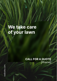 Lawn Care Service Flyer Design