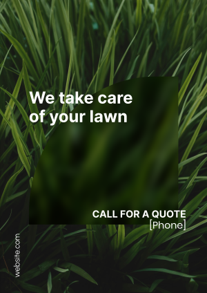 Lawn Care Service Flyer Image Preview