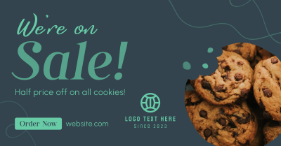 Cookie Dessert Sale Facebook ad Image Preview