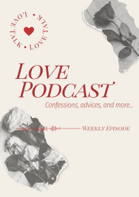 Love Podcast Flyer Design
